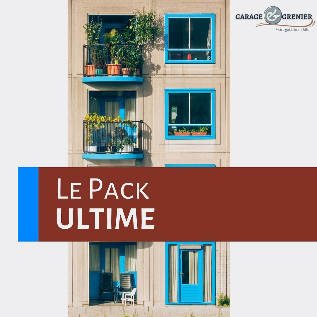 Pack Ultime de la Vente immobilière avec un accompagnement personnalisé et un exemplaire d'un guide complet pour maitriser la vente de votre bien immobilier